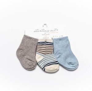 Dillards Starting Out Baby Boy Socks 0 - 4m
